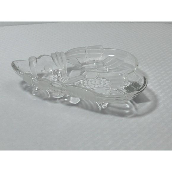 Gorham Snowy Sweethearts Candy Dish 8.5 inches-Made In Germany - Picture 7 of 12